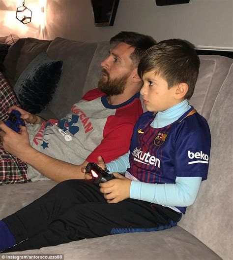 Lionel Messi Révèle Une Habitude étonnante De Son Fils Thiago Afrikmag