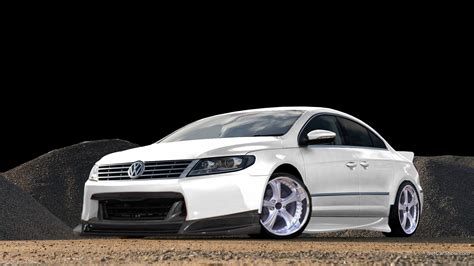 Artstation Vw Passat Cc Widebody Before And After