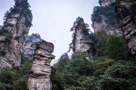 Climbing Chinas Avatar Mountain In Zhangjiajie National Forest Park