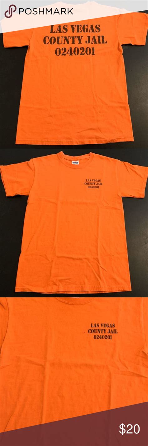 Only 1 sticker comes with the purchase of this item. Las Vegas County Jail Halloween Prisoner T Shirt Las Vegas ...