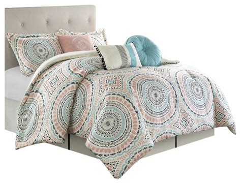 Nanshing Kath 7 Piece Bedding Comforter Set Queen Bedding Design Ideas
