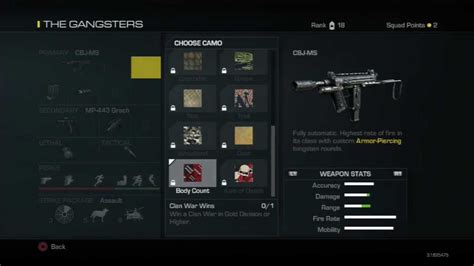 Call Of Duty Ghosts All Multiplayer Weapons Camouflages Camos And