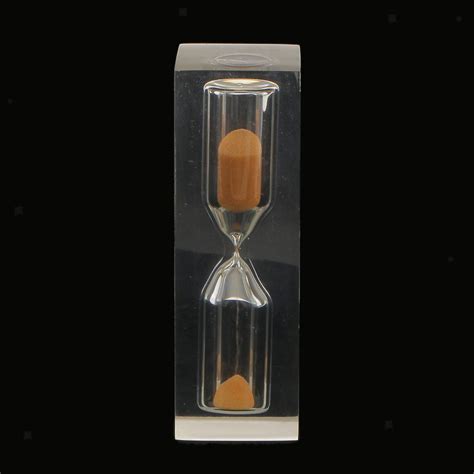 Acrylic Clear 3 Minutes Sandglass Hourglass Egg Sand Timer Clock Home