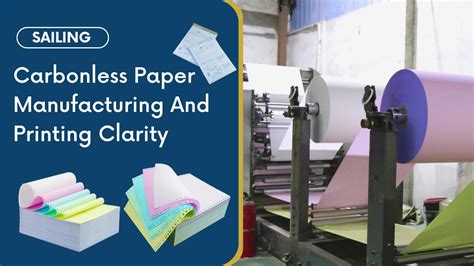 Specialized Suppliers Carbonless Paper Manufacturer Computer Continuous