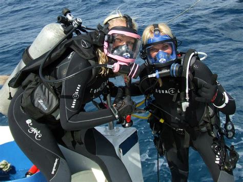 Erg Mooie Duiken Leuk 039780 Scuba Girl Womens Diving Scuba Diver