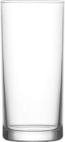 Lav Clear 10 Ounce Classic Highball Drinking Glasses Liberty Collection Thick