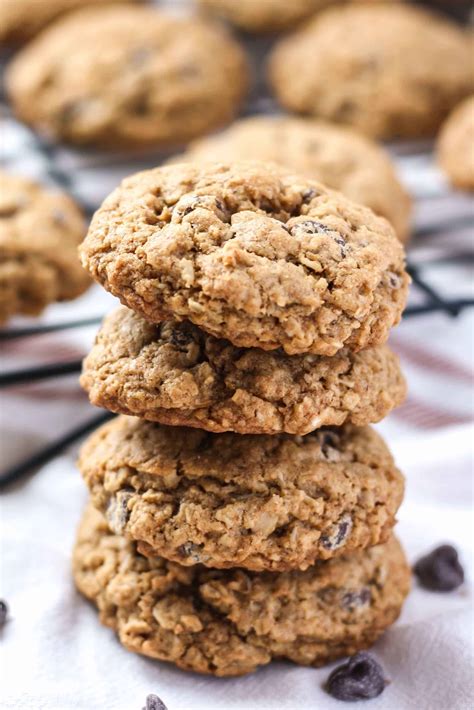 Whole Wheat Oatmeal Chocolate Chip Cookies Fit Mitten Kitchen