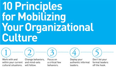 How To Mobilize Your Organizational Culture