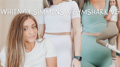 BRUTALLY HONEST GYMSHARK X WHITNEY SIMMONS REVIEW Review Haul Try