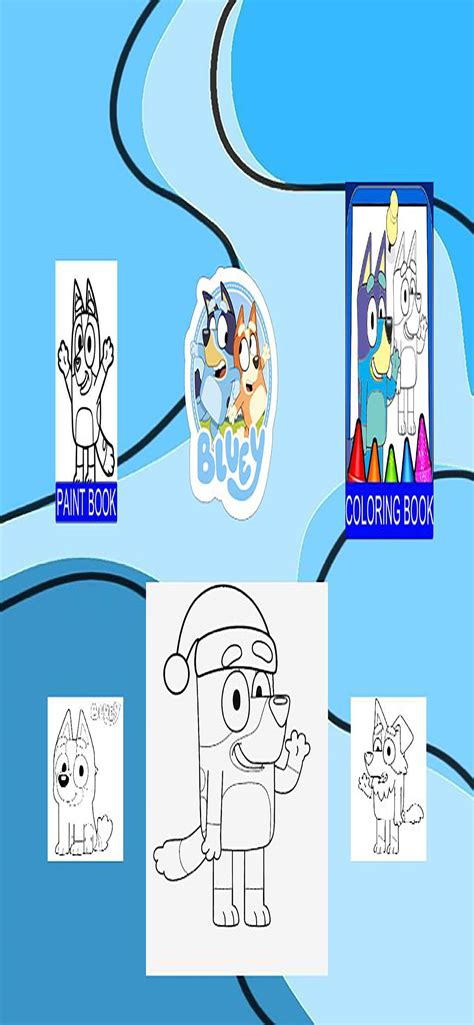 Bingo Coloring Book Bluey Apk Für Android Herunterladen