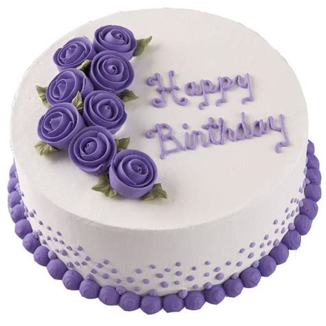 Purple Birthday Cake-Image
