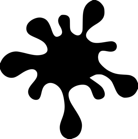 Paint Splash Silhouette Png Hd Image Png All Png All