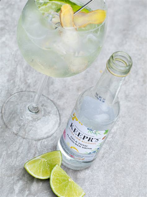 12 X Ultra Low Alcohol Gin And Tonic Flavoured Drink By Keeprs Spirits