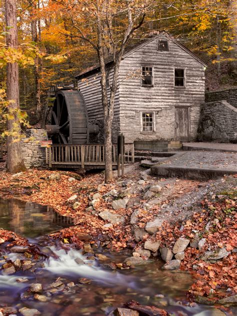 Grist Mills And Covered Bridges On Behance