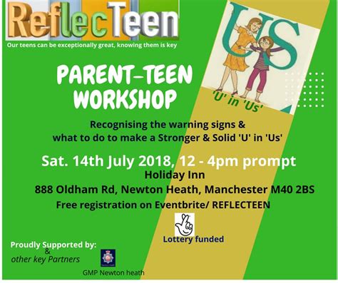 Parent Teen Workshop Reflecteen Hub