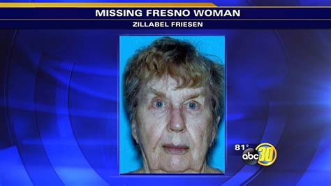 81 Year Old Fresno Woman Reported Missing Abc30 Fresno