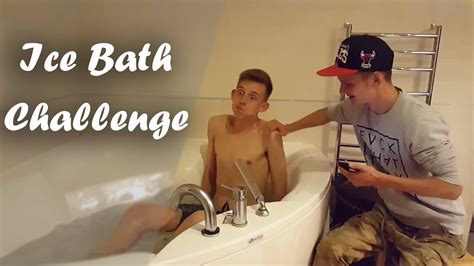 Crazy Ice Bath Challenge Youtube