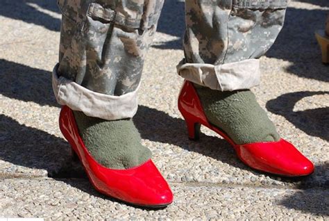 Rotc Members Furious About Being Forced To Parade Around In Red High Heels