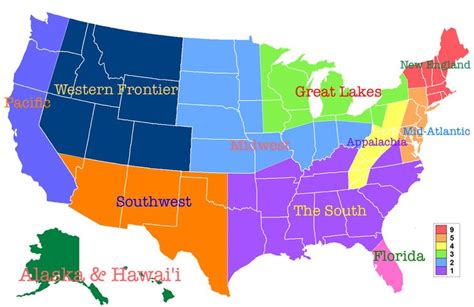 Regions Of The United States My Perspective 1513x983 Oc In 2023