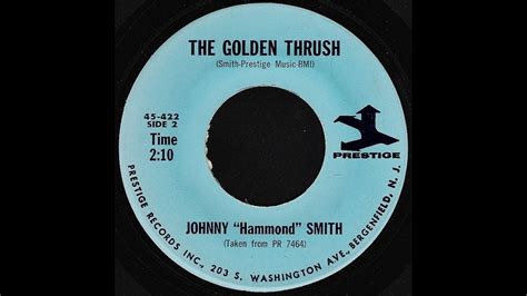 Johnny Hammond Smith The Golden Thrush Youtube