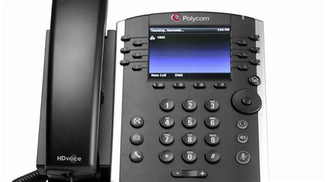 Feature Buttons On The Polycom 410411 Phone Youtube