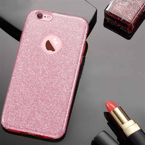 Iphone 6 6s 7 Plus Luxury Glitter Case Cute Girl Lady Rose Gold Pink