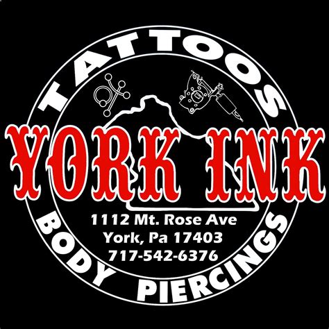 York Ink Tattoos And Body Piercings York Pa