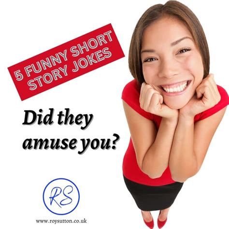 Funny Short Story Jokes To Make You Laugh Roy Sutton