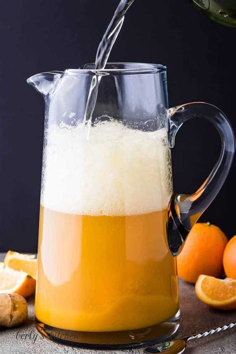 Fizzy Bubbly Orange Drink