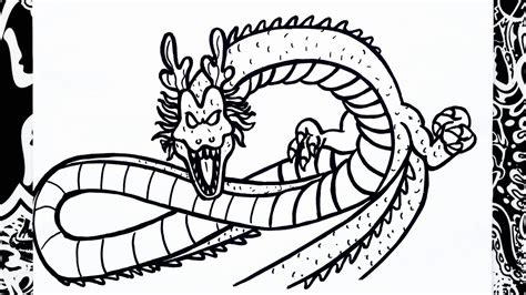 The riddle of shenlong chapters: como dibujar a shenlong | how to draw shenlong | dragon ...