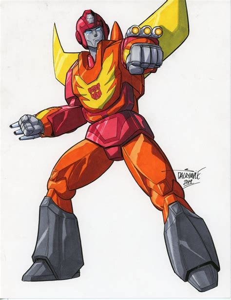 Hot Rod By Scott Dalrymple Transformers Characters Transformers Art