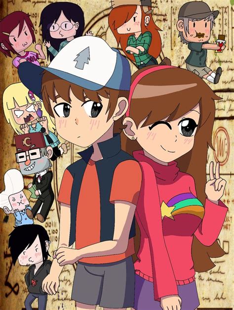 over at gravity falls by tohruonigrihonda865 on deviantart gravity falls characters