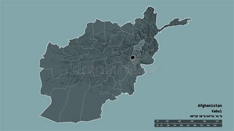 Location Of Panjshir Province Of Afghanistan Administrative Stock