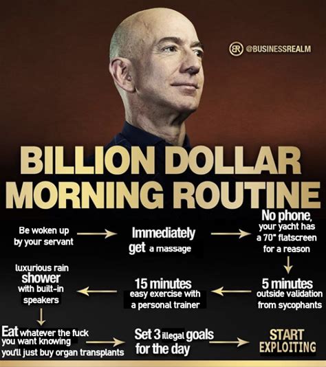 Jeffrey Bezos Morning Routine Rantiwork