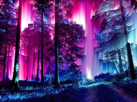 Neon Forest Wallpapers Wallpaper Cave
