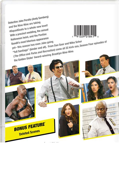 Brooklyn Nine Nine Season Four Tv Show Page Dvd Blu Ray Digital