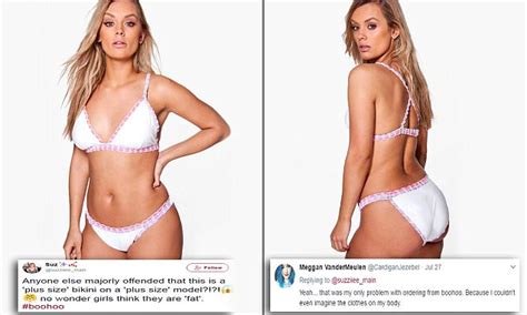 Boohoo Accused Of Using Small Models In Plus Size Daily Mail Online