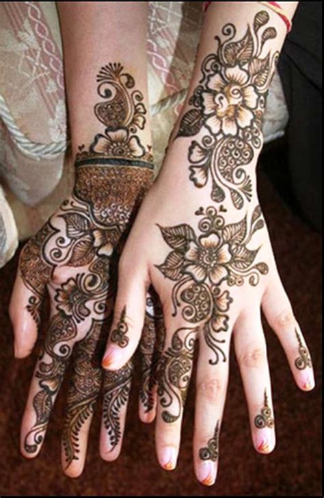 18 Floral Eid Mehndi Designs In 2018 Girlicious Beauty
