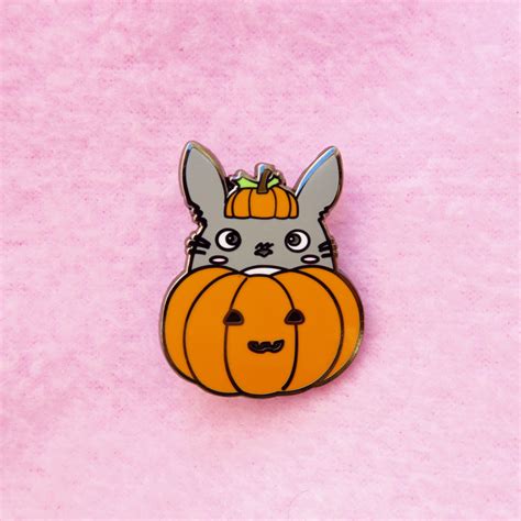 Pumpkin Totoro Pin ♡ On Storenvy