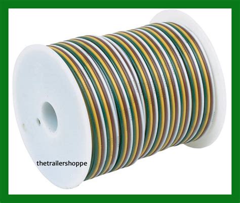 16 Gauge 4 Wire Bonded Parallel 100 Foot Roll The Trailer Shoppe