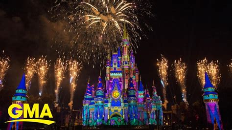 Watch Magic Kingdoms New Fireworks Show Disney Enchantment Youtube