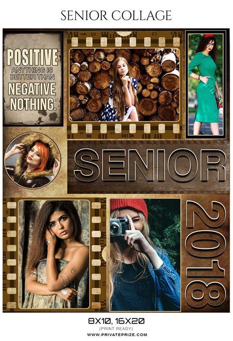 Senior Photo Collage Templates