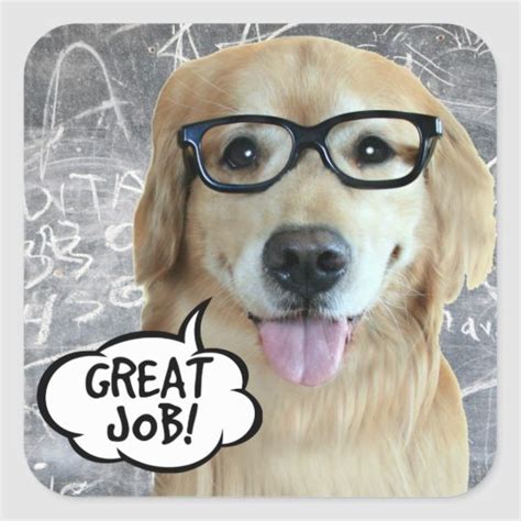 Check spelling or type a new query. Golden Retriever Dog Great Job Teacher Reward Square ...