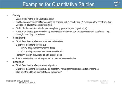 Merriam (1998) and marshall and rossman (1989) contend that data collection and analysis must be a simultaneous process in qualitative research. NEW EXAMPLE QUANTITATIVE RESEARCH | example