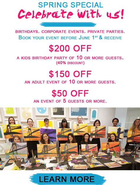 Host Your Next Party With Us The Art Studio NY