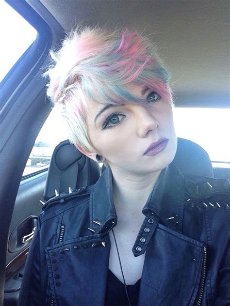 White With Cotton Candy Pink And Blue Hair Colors Ideas