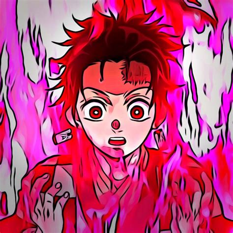 Jiro Kamado Slayer Demon Tan Anime Icons Symbols Cartoon Movies