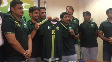 Pakistan Football Team Kit Unveiled For Asiad Saff The Nation