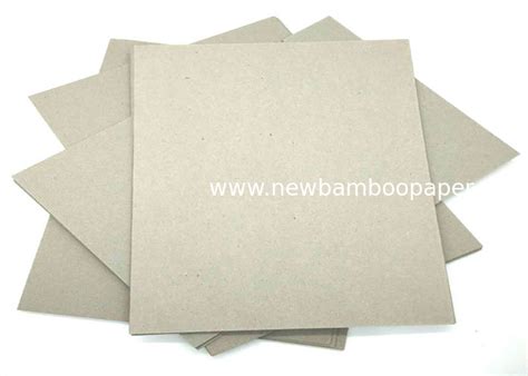 2 Mm 1250gsm Thick Paper Grey Cardboard Sheets Professional Grade A