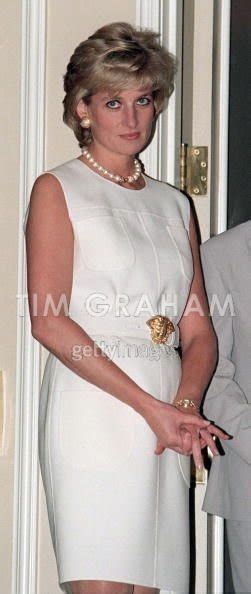 Viva Versace — Princess Diana In A White Gianni Versace Dress